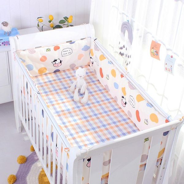 bedding sets 120*60cm 5 pcs baby bed bumpers set 4 bumpers+1 sheets 100% cotton fabric odorless sponge filling protect your
bedding sets 120*60cm 5 pcs baby bed bumpers set 4 bumpers+1 sheets 100% cotton fabric odorless sponge filling protect your