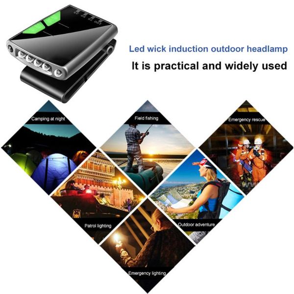 flash head lamp torch lantern for hunting 4 led motion sensor usb outdoor camping night fishing headlamps
flash head lamp torch lantern for hunting 4 led motion sensor usb outdoor camping night fishing headlamps