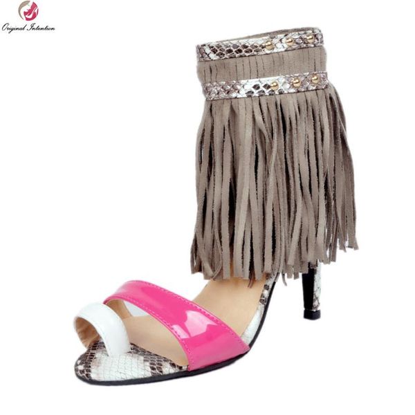 original intention women sandals 2021 open toe thin heels high-quality multicolors shoes woman plus us size 4-15, Black
original intention women sandals 2021 open toe thin heels high-quality multicolors shoes woman plus us size 4-15, Black