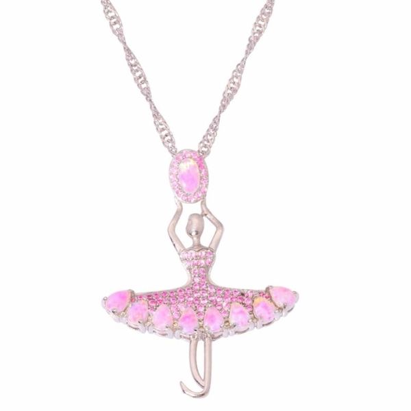 pendant necklaces fashion purple opal ballerina ballet dancing girl fairy pink crystal chian necklace women charm boho jewelry, Silver
pendant necklaces fashion purple opal ballerina ballet dancing girl fairy pink crystal chian necklace women charm boho jewelry, Silver