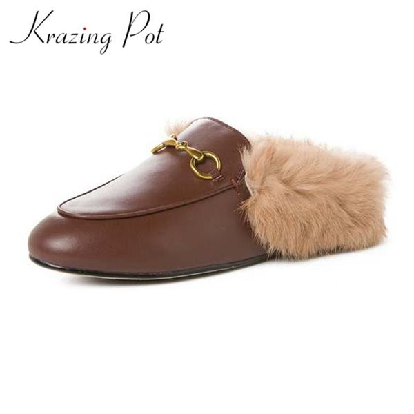 slippers natural fur cow leather flats flip flops slip on brand winter shoes plus size 44 casual warm metal women outside, Black
slippers natural fur cow leather flats flip flops slip on brand winter shoes plus size 44 casual warm metal women outside, Black