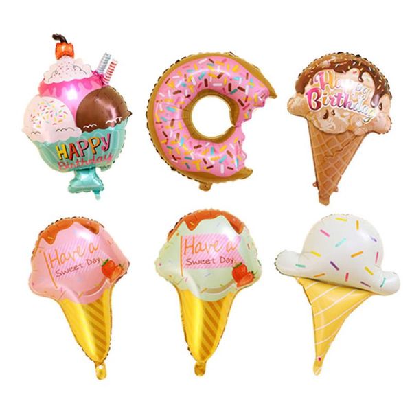 party decoration 6pcs/set sweet dessert home decor balloon ice cream inflatable printed doughnut aluminum film holiday multifunction
party decoration 6pcs/set sweet dessert home decor balloon ice cream inflatable printed doughnut aluminum film holiday multifunction