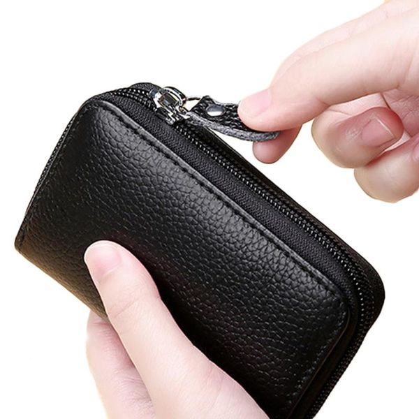 card holders genuine cow leather clip casual real mini wallet for male purse, Brown;gray
card holders genuine cow leather clip casual real mini wallet for male purse, Brown;gray