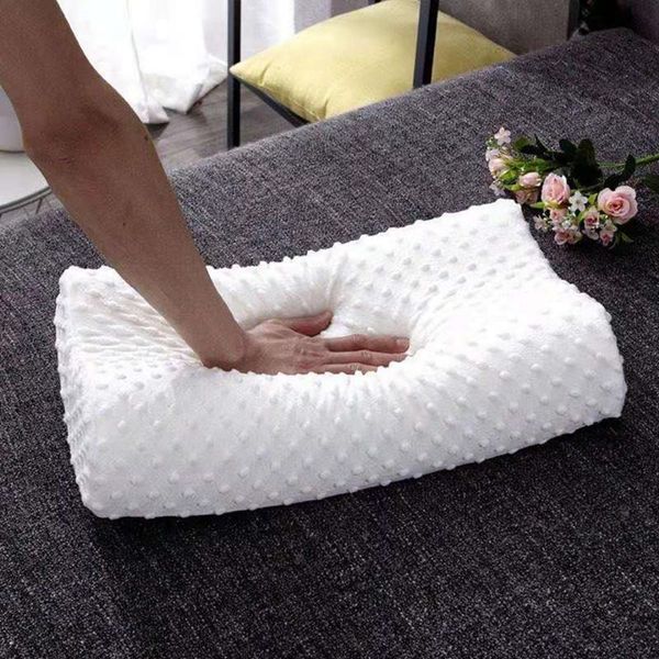 pillow slow rebound temperature memory cotton (with case) cervical spine protection health care core
pillow slow rebound temperature memory cotton (with case) cervical spine protection health care core