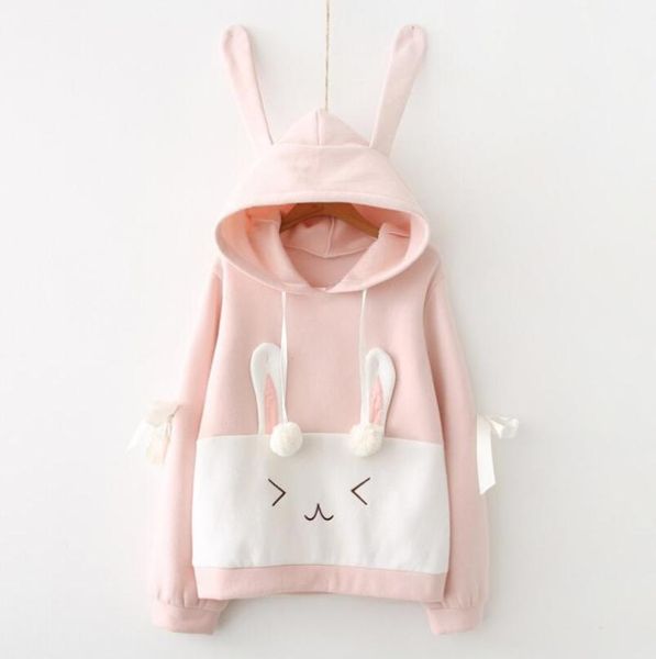 women's hoodies & sweatshirts ears women white kawaii cute graphic japanese harajuku sweet girls pullover p1516, Black
women's hoodies & sweatshirts ears women white kawaii cute graphic japanese harajuku sweet girls pullover p1516, Black