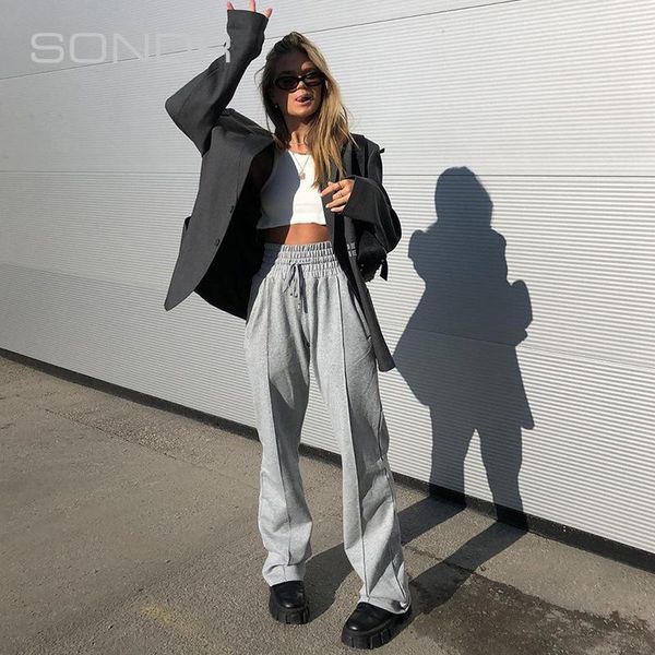 women's pants & capris 2021 style trendy pure color street fashion cool bf loose high lace-up casual streetwear women, Black;white
women's pants & capris 2021 style trendy pure color street fashion cool bf loose high lace-up casual streetwear women, Black;white