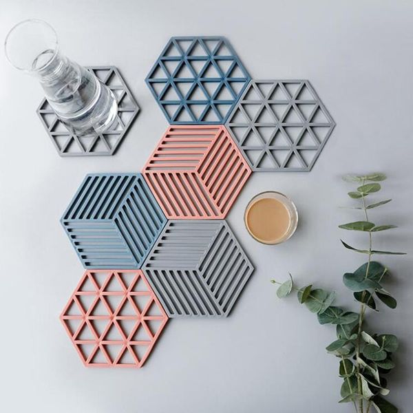 mats & pads japanese simple nordic silicone felt cup hexagon pad heat-insulated bowl placemat home decor desktable
mats & pads japanese simple nordic silicone felt cup hexagon pad heat-insulated bowl placemat home decor desktable