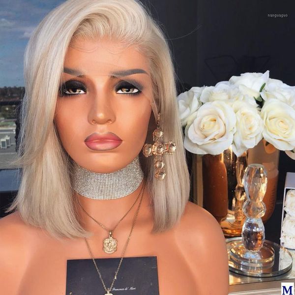 180density side part short bob white wigs pre plucked natural hairline transparent lace front human hair for black women1, Black;brown
180density side part short bob white wigs pre plucked natural hairline transparent lace front human hair for black women1, Black;brown