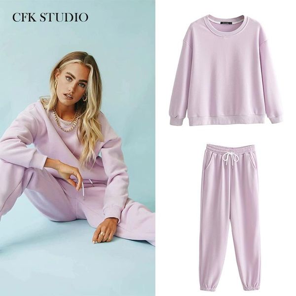 women's hoodies & sweatshirts women autumn with o-neck solid long sleeve sweatershirt purple pullover + cotton pants femme casual two p, Black
women's hoodies & sweatshirts women autumn with o-neck solid long sleeve sweatershirt purple pullover + cotton pants femme casual two p, Black