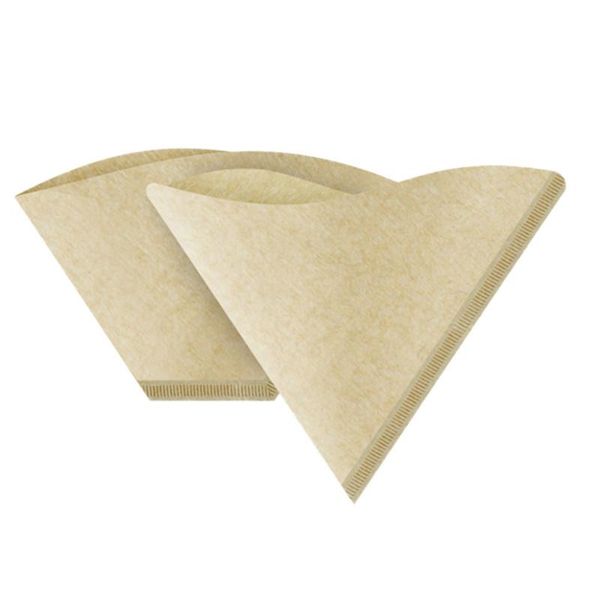 coffee filters 100 pcs cone v60 disposable natural paper + dust-proof box
coffee filters 100 pcs cone v60 disposable natural paper + dust-proof box