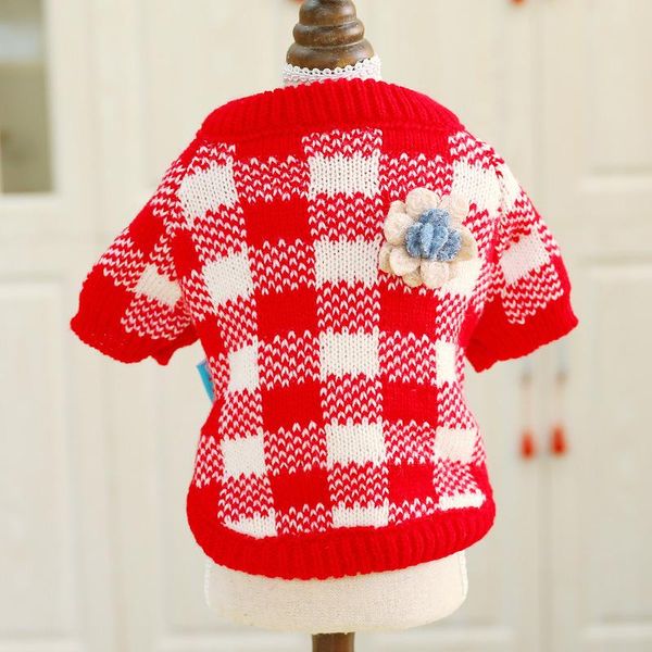 dog apparel warm sweaters for autumn and winter est red yellow colors pet clothes with flower decor cute products
dog apparel warm sweaters for autumn and winter est red yellow colors pet clothes with flower decor cute products