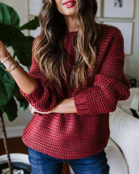 women's sweaters autumn winter 2021 fashion sweater women round neck solid color pullover loose commuter large, White;black
women's sweaters autumn winter 2021 fashion sweater women round neck solid color pullover loose commuter large, White;black