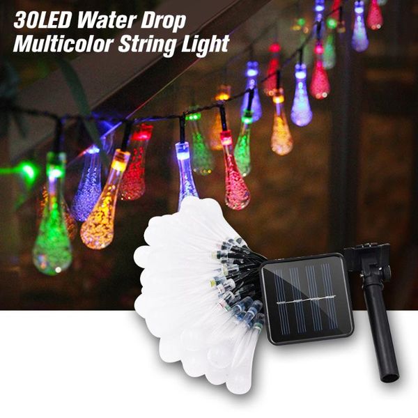 decorative solar powered lights 30led water drop multicolor string light waterproof perfect for indoor/outdoor decorations fingerprint acces
decorative solar powered lights 30led water drop multicolor string light waterproof perfect for indoor/outdoor decorations fingerprint acces