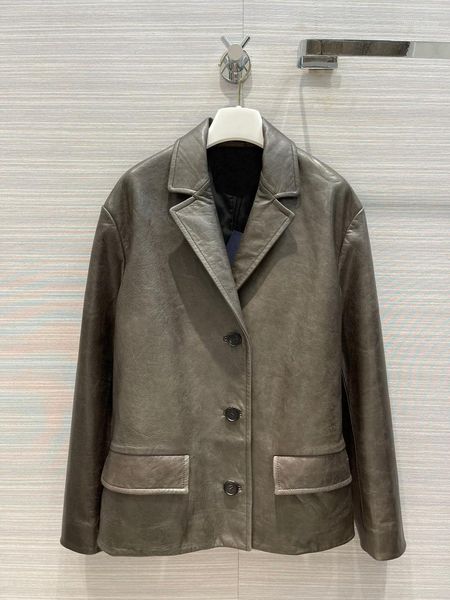 women's jackets 100% sheepskin for women 3d cut lapel long sleeve double pockets loose leather, Black;brown
women's jackets 100% sheepskin for women 3d cut lapel long sleeve double pockets loose leather, Black;brown
