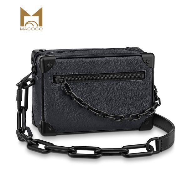 mini soft trunk shoulder bag classical style designer eveningbags women handbags purses womens favorite crossbody genuine leather 44735, Black
mini soft trunk shoulder bag classical style designer eveningbags women handbags purses womens favorite crossbody genuine leather 44735, Black