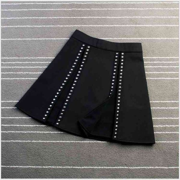 summer black punk rivet mini women skirts polyester pleated high waist womens steampunk short goth
summer black punk rivet mini women skirts polyester pleated high waist womens steampunk short goth