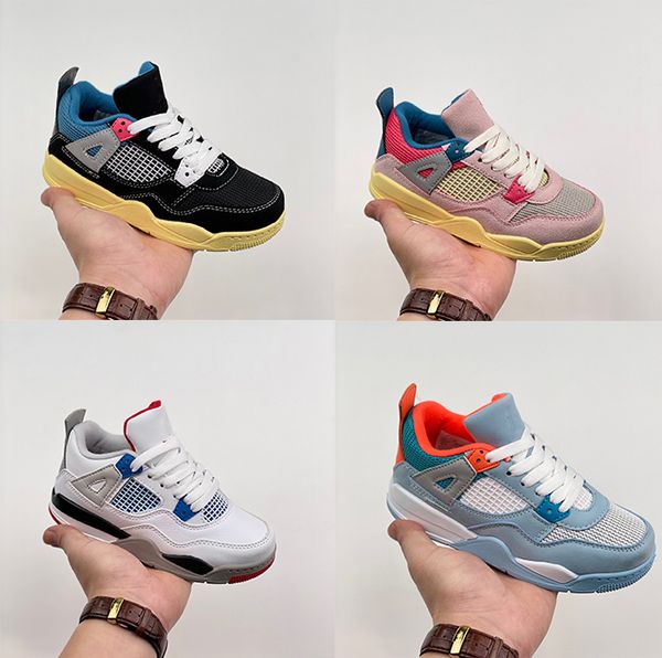 children 4 4s basketball shoes university blue white oreo shimmer red thunder metallic purple black cat paris bred girls boys sneakers train
children 4 4s basketball shoes university blue white oreo shimmer red thunder metallic purple black cat paris bred girls boys sneakers train