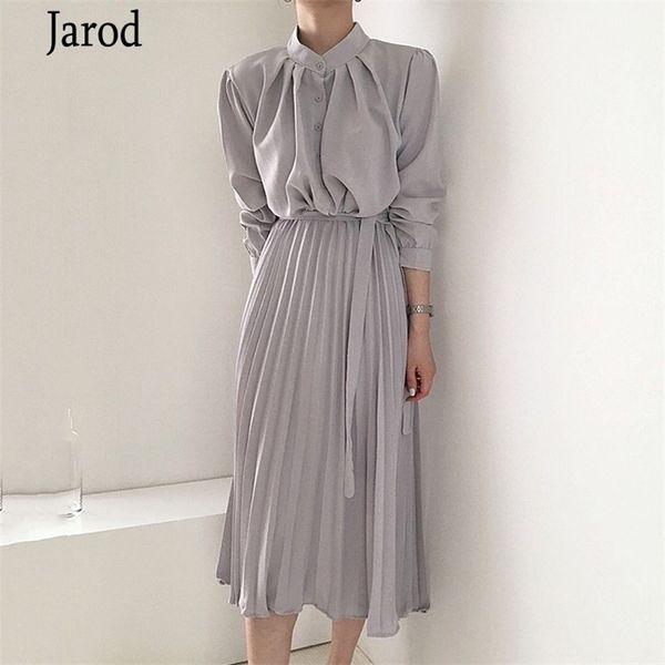 autumn elegant stand collar long dress women vintage chiffon sleeve party casual vestidos woman clothing 210519, Black;gray
autumn elegant stand collar long dress women vintage chiffon sleeve party casual vestidos woman clothing 210519, Black;gray