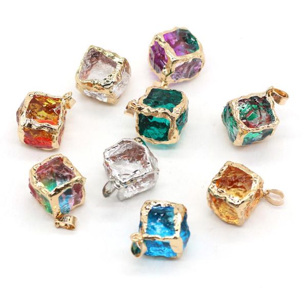 charms natural stone pendant square gold edging exquisite crystal for jewelry making diy bracelet necklaceearring accessories, Bronze;silver
charms natural stone pendant square gold edging exquisite crystal for jewelry making diy bracelet necklaceearring accessories, Bronze;silver