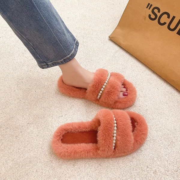sandals velvet shoes fur heels outside all-match 2021 women's suede pearl low girls fashion flat comfort slipper flock strin, Black
sandals velvet shoes fur heels outside all-match 2021 women's suede pearl low girls fashion flat comfort slipper flock strin, Black