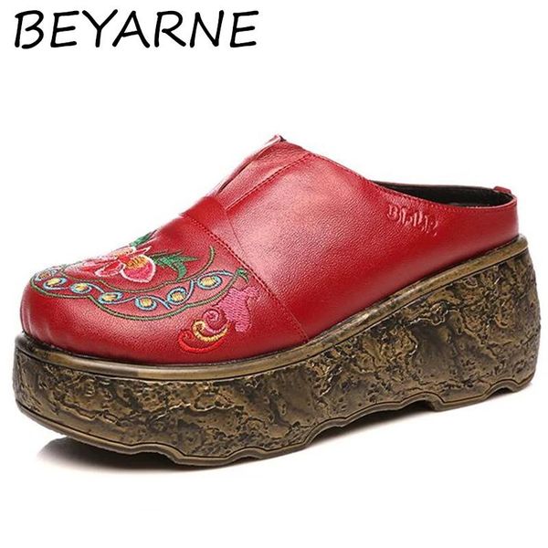 dress shoes beyarne ethnic style genuine leather women sandals wedges slides handmade embroider summer slipper, Black
dress shoes beyarne ethnic style genuine leather women sandals wedges slides handmade embroider summer slipper, Black