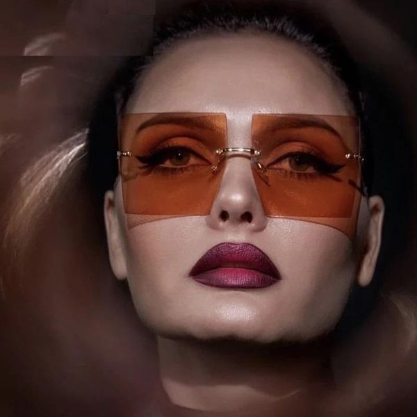 sunglasses women 2021 square brand designer fashion rimless gradient sun glasses shades cutting lens ladies frameless eyeglasses, White;black
sunglasses women 2021 square brand designer fashion rimless gradient sun glasses shades cutting lens ladies frameless eyeglasses, White;black
