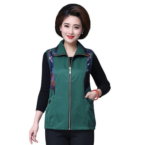 women's vests 2021 spring and autumn thin section splicing women vest unsleeve printed waistcoat middle-aged jacket plus size 5x, Black;white
women's vests 2021 spring and autumn thin section splicing women vest unsleeve printed waistcoat middle-aged jacket plus size 5x, Black;white