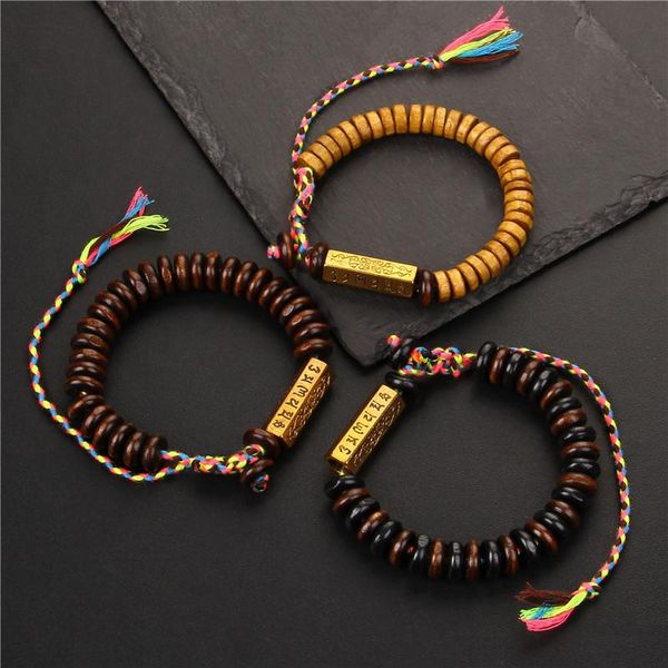 beaded, strands wood flake bracelet adjustable natural wooden beads bracelets handmade couple yoga bangle for men women gift fashion jewelry, Black
beaded, strands wood flake bracelet adjustable natural wooden beads bracelets handmade couple yoga bangle for men women gift fashion jewelry, Black