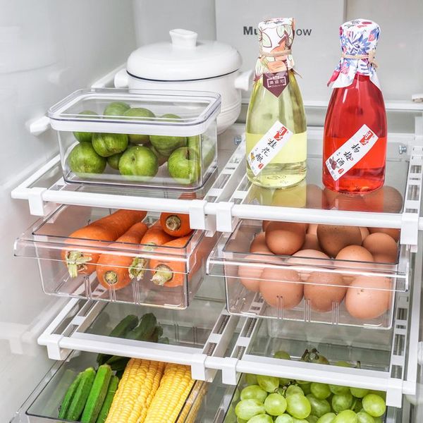1/4/8 grid adjustable refrigerator drawer for pantry er fridge storage bin containers spacer layer box bottles & jars
1/4/8 grid adjustable refrigerator drawer for pantry er fridge storage bin containers spacer layer box bottles & jars
