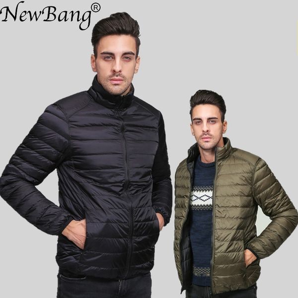 newbang brand ultralight down jacket men coat male autumn winter double side feather reversible windproof lightweigt parka, Black
newbang brand ultralight down jacket men coat male autumn winter double side feather reversible windproof lightweigt parka, Black