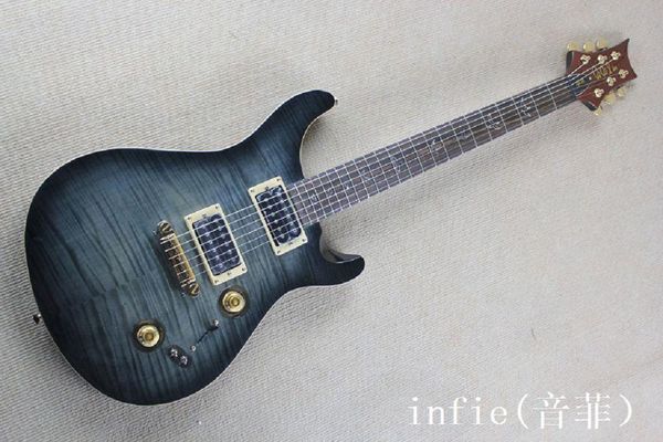 big hand made birds inlay fingerboard solid body prs 408 charcoal gray electric guitar
big hand made birds inlay fingerboard solid body prs 408 charcoal gray electric guitar