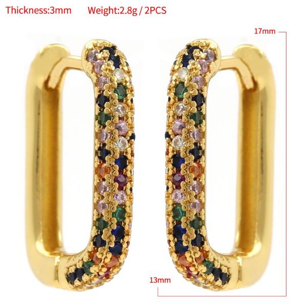 hoop & huggie kejialai cz crystal earrings gold color small women rainbow fashion jewelry wholesale, Golden;silver
hoop & huggie kejialai cz crystal earrings gold color small women rainbow fashion jewelry wholesale, Golden;silver