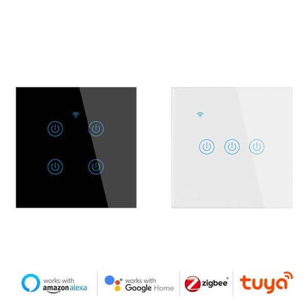 smart home control tuya zigbee light switch work with neutral wire and live (universal) 1/2/3/4 gang eu standard wall works
smart home control tuya zigbee light switch work with neutral wire and live (universal) 1/2/3/4 gang eu standard wall works