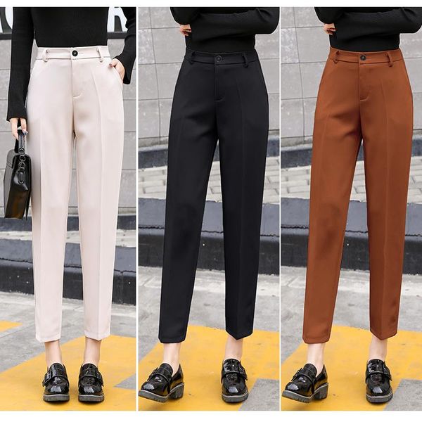 women's pants & capris spring autumn est plus size xs-3xl trousers women office lady pencil pant high waist slim work ankle-length, Black;white
women's pants & capris spring autumn est plus size xs-3xl trousers women office lady pencil pant high waist slim work ankle-length, Black;white
