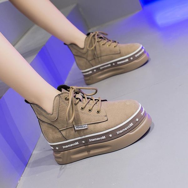 boots women thick bottom lace up flock ankle snow woman shoes motorcycle female sewing solid platform ladies fashion, Black
boots women thick bottom lace up flock ankle snow woman shoes motorcycle female sewing solid platform ladies fashion, Black