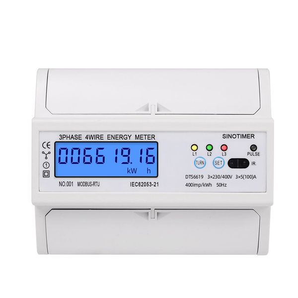 3 phase 4 wire rs485 modbus 380v din rail energy meter digital backlight power factor monitors with voltage current display
3 phase 4 wire rs485 modbus 380v din rail energy meter digital backlight power factor monitors with voltage current display