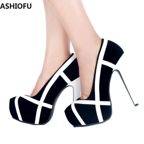 dress shoes ashiofu handmade womens office&career high heel pumps white-straps party slip-on fashion daily wear court, Black
dress shoes ashiofu handmade womens office&career high heel pumps white-straps party slip-on fashion daily wear court, Black