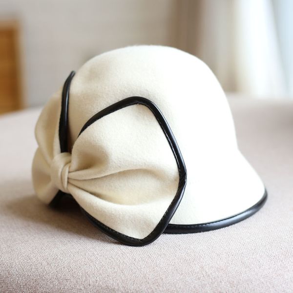 brand caps big bow decorative wool tweed hepburn elegant fisherman hat basin felt children's autumn and winter, Blue;gray
brand caps big bow decorative wool tweed hepburn elegant fisherman hat basin felt children's autumn and winter, Blue;gray
