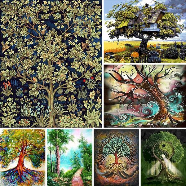 paintings fsbcgt diy oil painting by numbers green tree landscape art pictures drawing on canvas home wall decor
paintings fsbcgt diy oil painting by numbers green tree landscape art pictures drawing on canvas home wall decor
