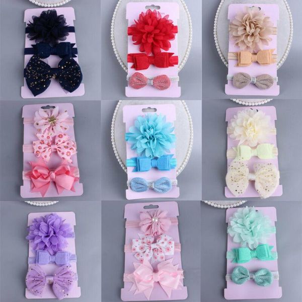 hair accessories 3pcs baby girls bows kids turban knot headband bow bands head wrap, Slivery;white
hair accessories 3pcs baby girls bows kids turban knot headband bow bands head wrap, Slivery;white