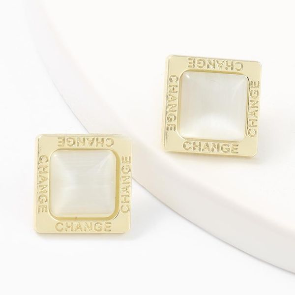 fashion square metal resin letter change geometric earrings female cute small party accessories stud, Golden;silver
fashion square metal resin letter change geometric earrings female cute small party accessories stud, Golden;silver
