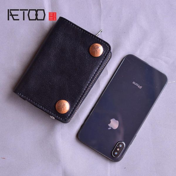 wallets aetoo men's soil short wallet, buckle coin purse, first layer cowhide leather retro wallet, Red;black
wallets aetoo men's soil short wallet, buckle coin purse, first layer cowhide leather retro wallet, Red;black