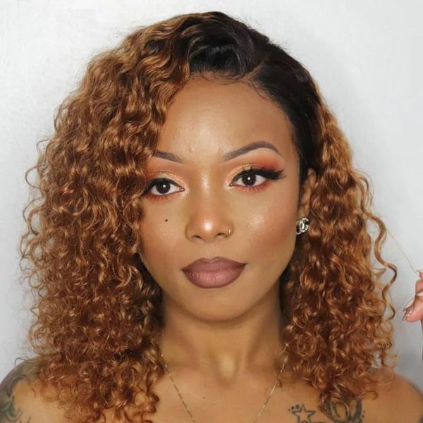 lace wigs 150% water wave bob wig 13x4 curly front human hair for black women color honey blone, Black;brown
lace wigs 150% water wave bob wig 13x4 curly front human hair for black women color honey blone, Black;brown