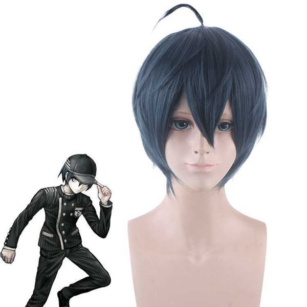 master shengda cosplay wig · on breaking v3's original final one ink blue mixed color short hair, Black
master shengda cosplay wig · on breaking v3's original final one ink blue mixed color short hair, Black