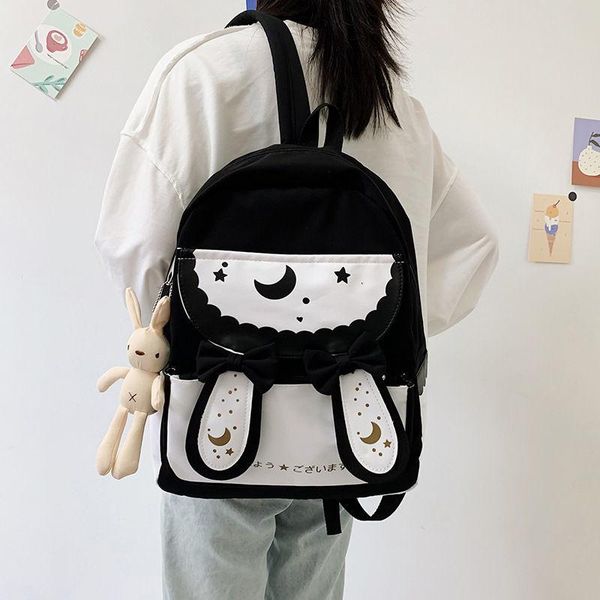 school bags canvas female lapbackpacks cartoon women ladies backpack fashion bow teenage girls student book
school bags canvas female lapbackpacks cartoon women ladies backpack fashion bow teenage girls student book