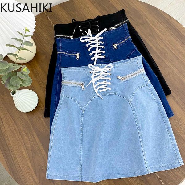 summer bandage high waist demin mini skirts korean stretch women jeans faldas mujer moda 6g118 210603, Black
summer bandage high waist demin mini skirts korean stretch women jeans faldas mujer moda 6g118 210603, Black