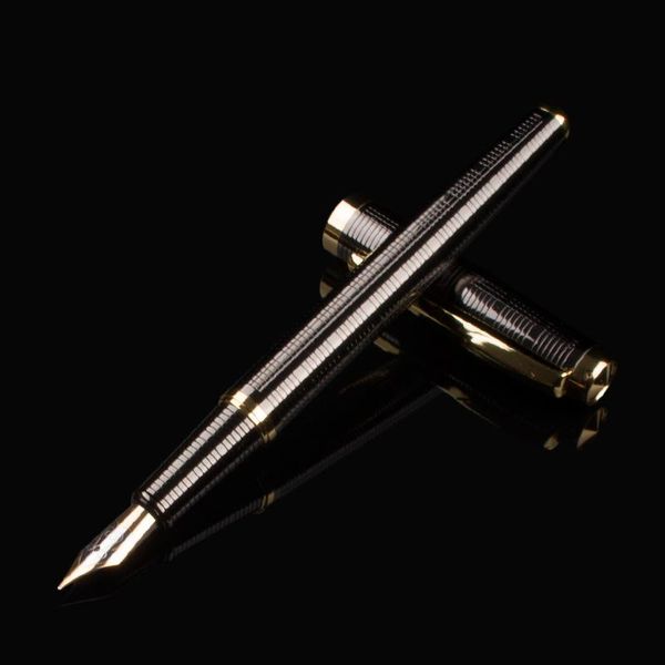 metal gray luxury office school stationery material supplies fountain pen full golden clip pens
metal gray luxury office school stationery material supplies fountain pen full golden clip pens