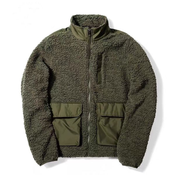autumn and winter stand-collar north fleece jacket thickened warm design coat outdoor sportswear lamb wool coats double face embroidered log, Black;brown
autumn and winter stand-collar north fleece jacket thickened warm design coat outdoor sportswear lamb wool coats double face embroidered log, Black;brown