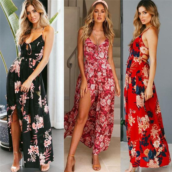 casual dresses fashion 2021 summer maxi dress women floral print v-neck sleeveless spaghetti strap backless side split long, Black;gray
casual dresses fashion 2021 summer maxi dress women floral print v-neck sleeveless spaghetti strap backless side split long, Black;gray