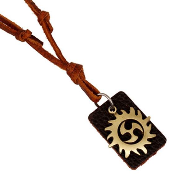 pendant necklaces personalized street shooting retro leather wheel pendants, Silver
pendant necklaces personalized street shooting retro leather wheel pendants, Silver